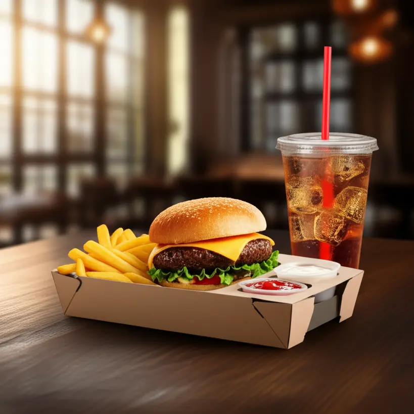 Combo Perfeito: Embalagens Inteligentes para Hambúrguer Delivery