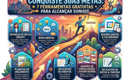 Conquiste Suas Metas: 7 Ferramentas Gratuitas Para Alcançar Sonhos