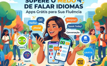 Supere o Medo de Falar Idiomas: Apps Grátis para Sua Fluência
