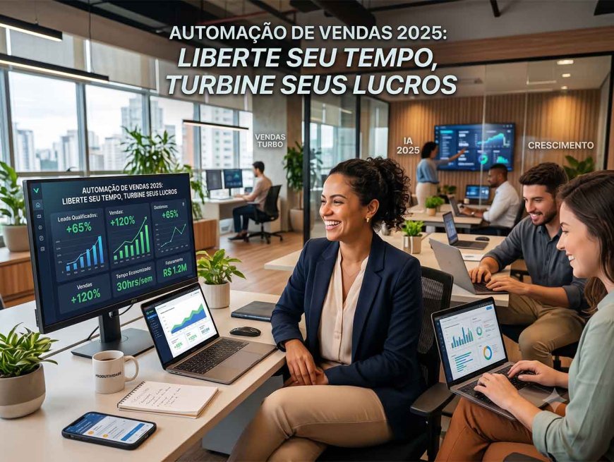 Automação de Vendas 2025: Liberte Seu Tempo, Turbine Seus Lucros